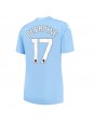 Manchester City Kevin De Bruyne #17 Kotipaita Naisten 2023-24 Lyhythihainen